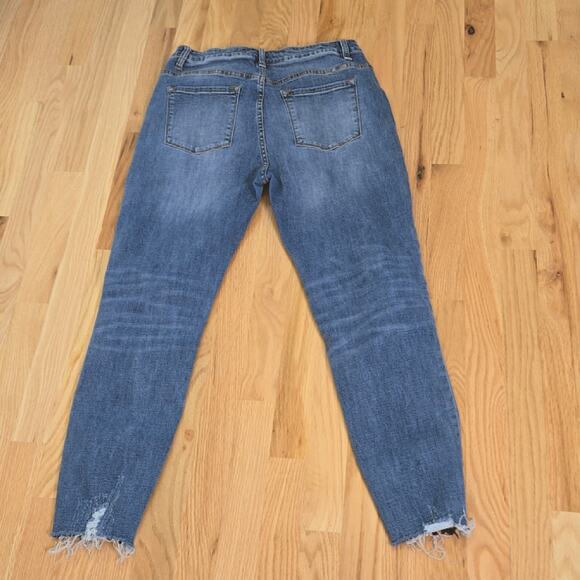 Kancan women's distressed cropped jeans size 15/31 - Picture 6 of 6